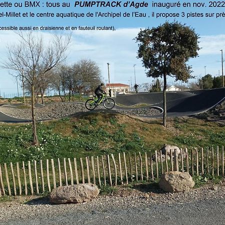 Les Locations De Lara V - T2 Spacieux Calme - Pres Plage, Ile Des Loisirs, Port - Parking Agde Exterior foto